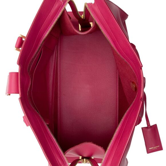 Saint Laurent Calfskin Cabas Chyc Medium Tote - Picture 7 of 16